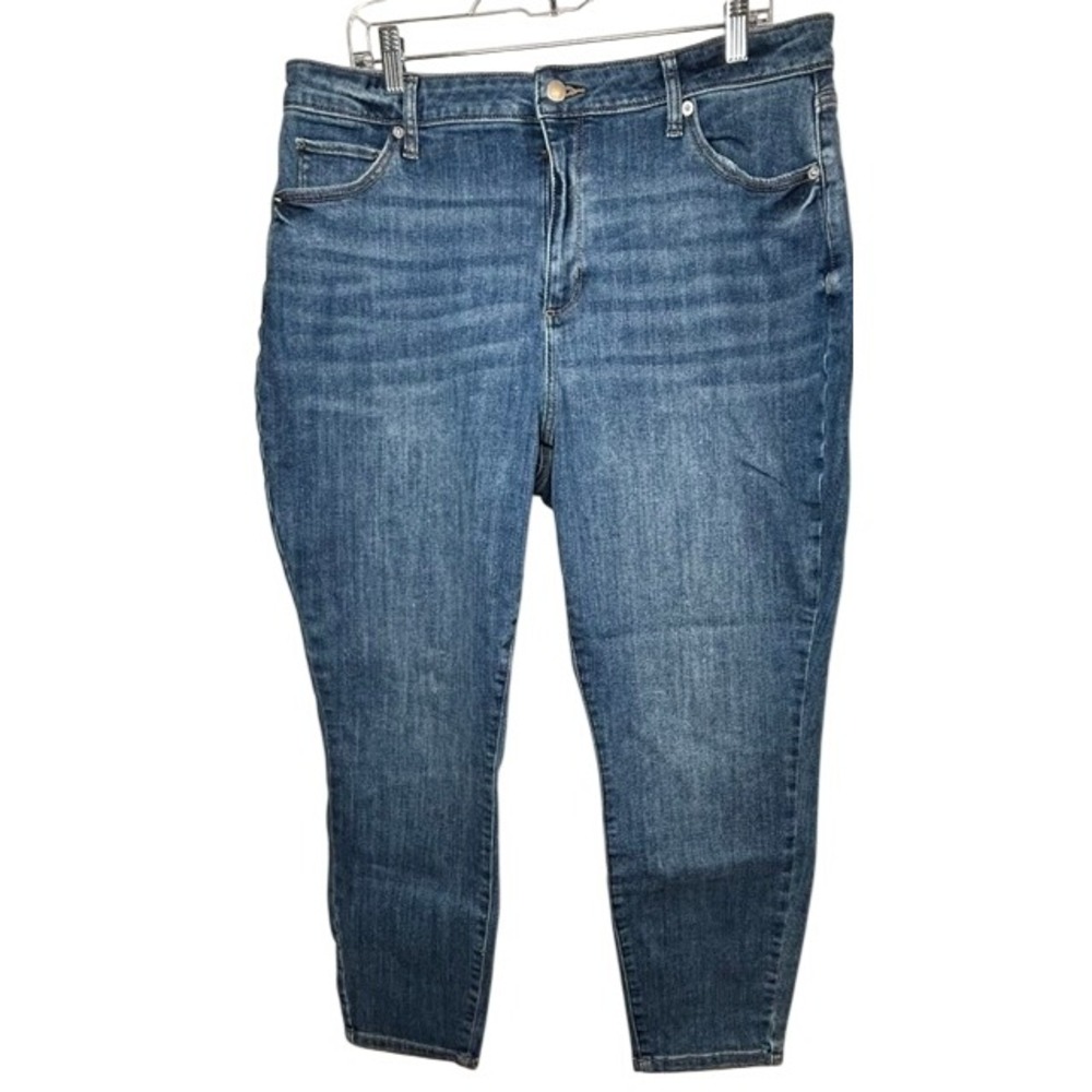 Sonoma Women's High Rise Curvy Skinny Denim Stretch Jeans 18